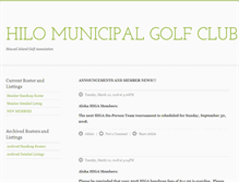 Tablet Screenshot of hilomunicipalgolfclub.org